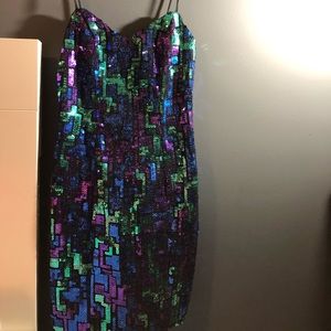 80s Sequin Vintage Dress